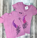 D. Fireweed Pigment V-Neck T