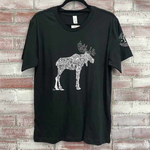 D. Moose Standard Tee Black