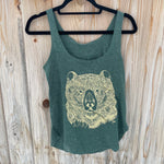 Wild Grizzly Bear Pine Women's Tank