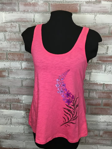 D. Fireweed Slub Flowy Tank